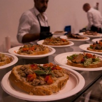 Karpfenbrot vom Genuss Burgenland Catering