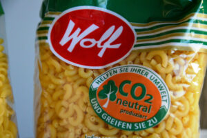 CO2 neutrale Nudeln von Wolf Nudeln