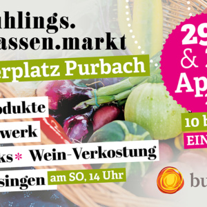 frühlings.kellergassen.markt in Purbach