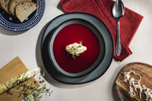 Rote Rübensuppe Gasthaus Krutzler Rezept aus dem Südburgenland